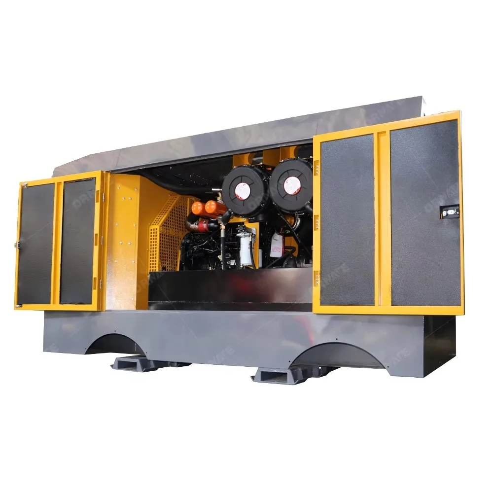 EPA-Dieselmotor-Schraubenluftkompressor 643 Cfm 185 Cfm Luftkompressoren Luftkompressor