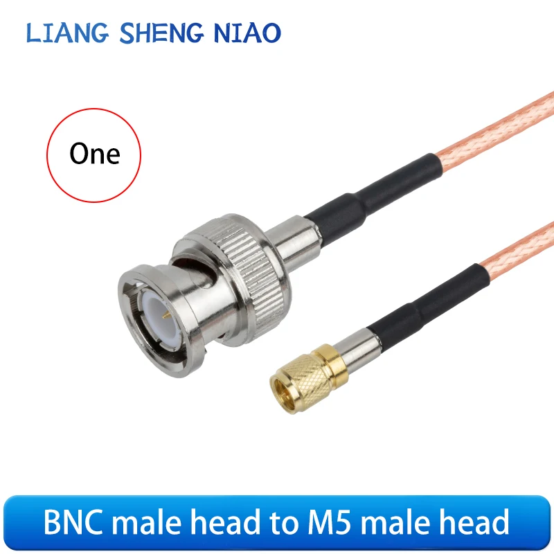 BNC إلى M5/L5/10-32NF مقياس التسارع اختبار الاهتزاز سلك توصيل M5-BNC/JJ