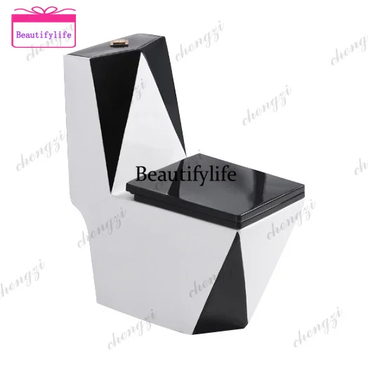 A17  Ceramic Big Size Blue Colour Red Dark Green Yellow Color Gris One Piece Pattern Toilet Commode Bowl Wc, Ceramic Toilet In R