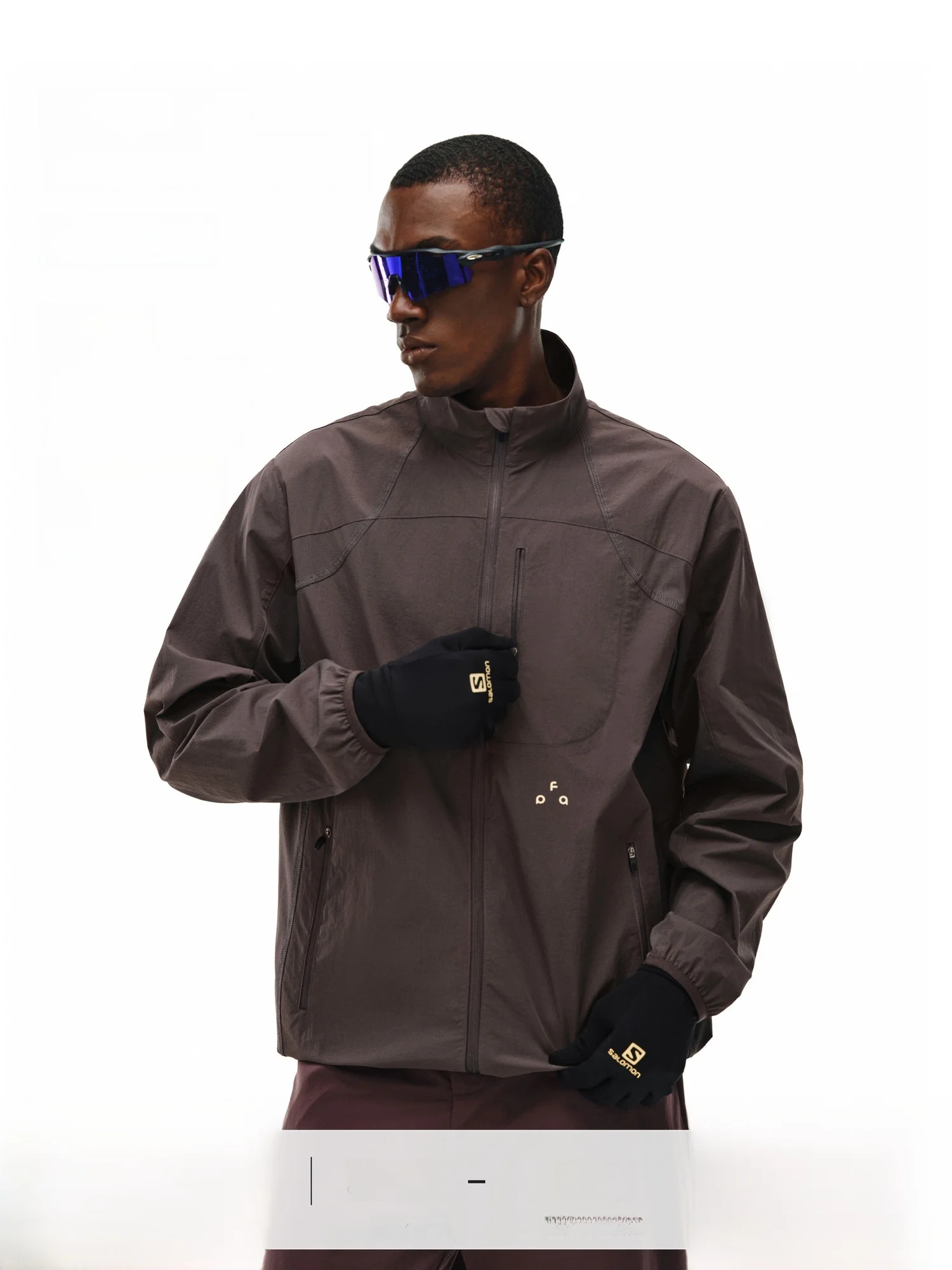 FPA Quick Dry Stand Collar Multi-Pocket Sports Jacket Men's Casual Loose Outerwear Spring Autumn American Style Trend