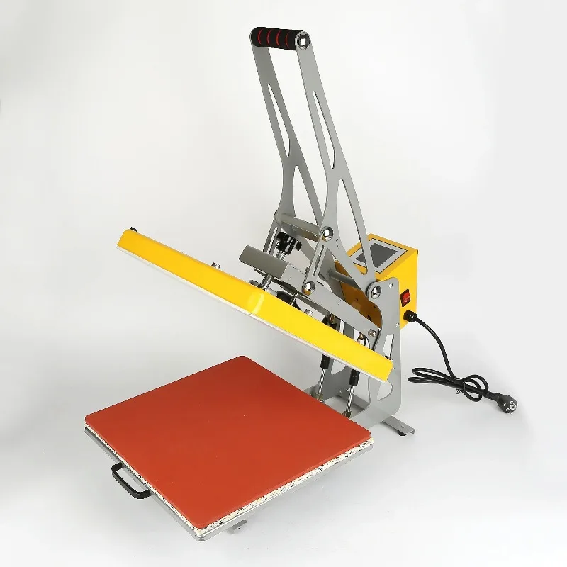 

Новая термопресс-машина 2024 года для печати на футболках и подушках, с направляющей, для коммерческого использования, белая