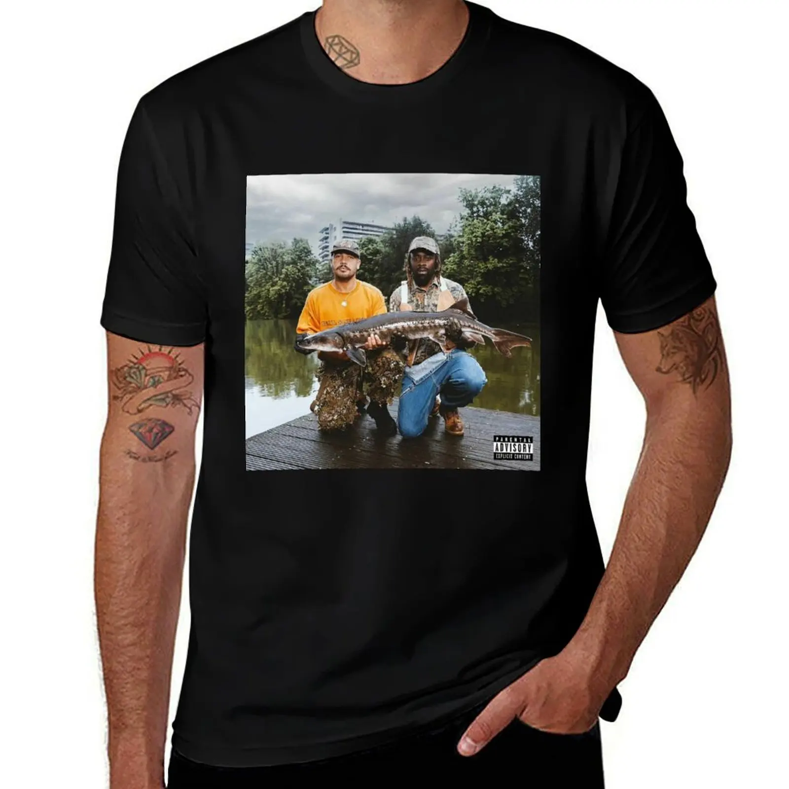 isha and limsa d'aulnay - Bitume Caviar vol. 1 T-Shirt Creative Graphic Tee Shirt T-Shirt