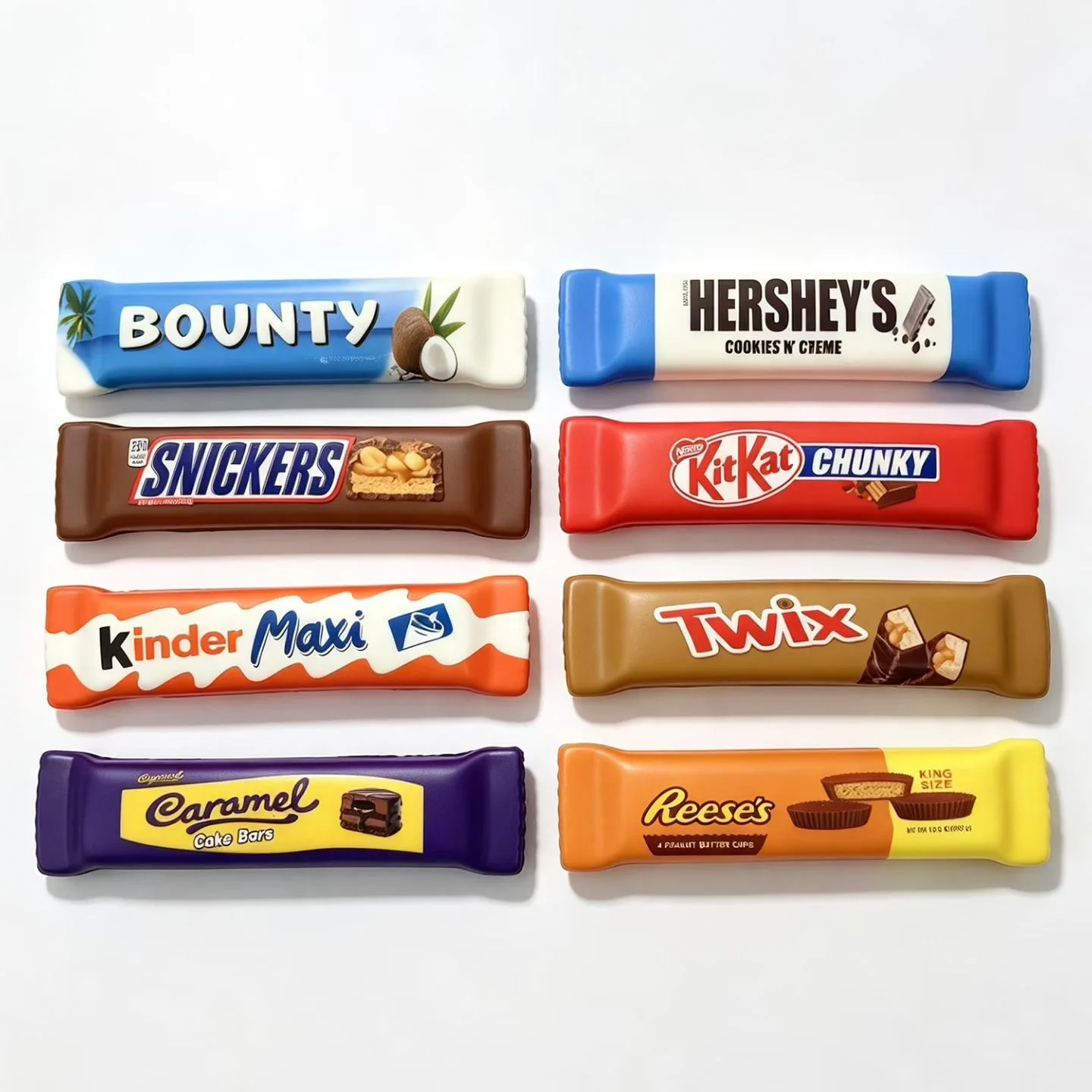 In Stock Simulation Chocolate Bar Squeeze Toy Slow Rebound Fidget Toy Stress Relief Collectible Decoration For Children Gift