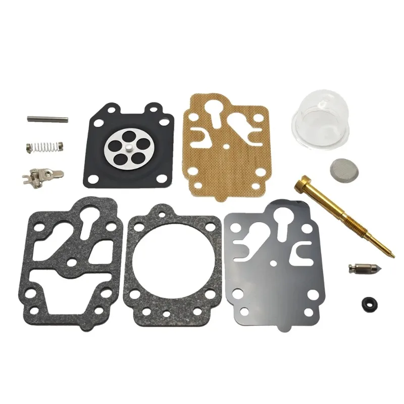 

Ремкомплект прокладок диафрагмы карбюратора 139f, 26CC, 33CC, 43CC, 52CC прокладка для газонокосилки, комплект диафрагмы карбюратора