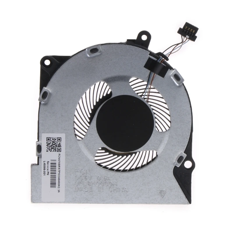 

1 Piece Laptop CPU Cooling Fan for HP 430G6 430 5V 0.5A 4pin 4wires Cooler