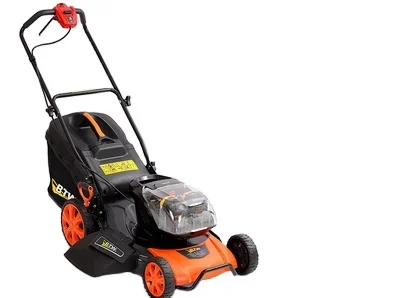 WHAMX Cortador de Grama Cordless Pequeno, Hand Push, 4 Stroke, 18"