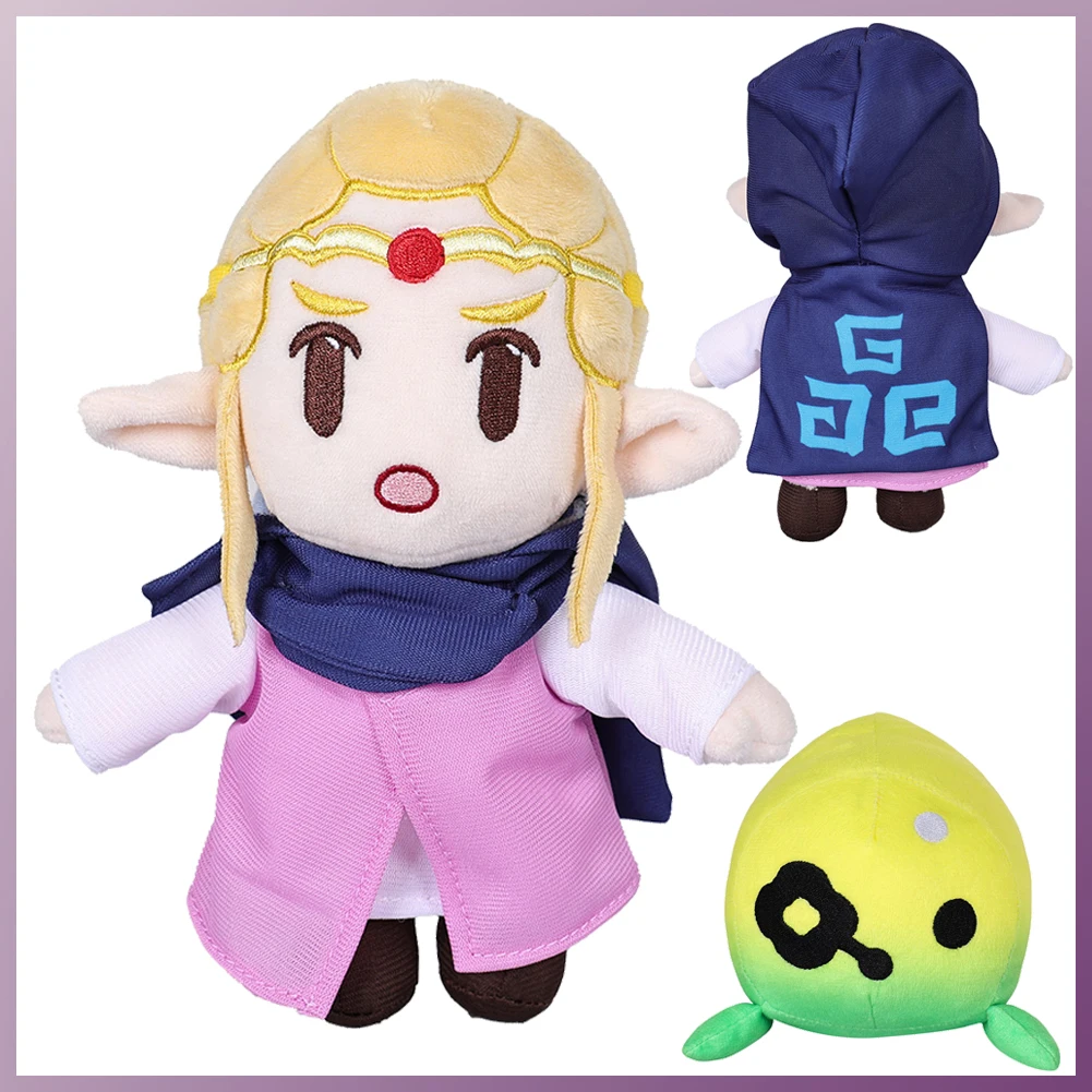 Anime Game Zerda Cosplay Fantasy Mascot Figurine Props 20cm Cute Wisdom Princess Plush Plushies Xmas Birthday Gifts Party Decor