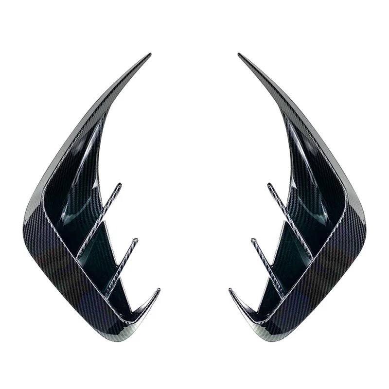 

AU63 - Новая задняя ветрозащитная накладка для BMW 3 серии G20 320I 330I 2019 2020 2021 2022, внешняя наклейка из углеродного волокна