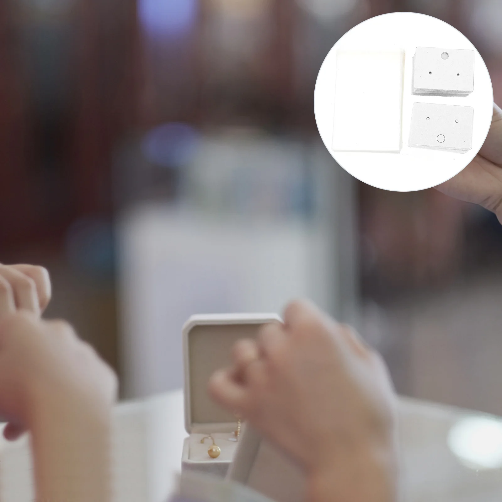 

100 шт. карты для демонстрации сережек, бумажные бирки для сережек для организации шпилек и колец, безопасное хранение с прозрачными пакетами, презентация ювелирных изделий