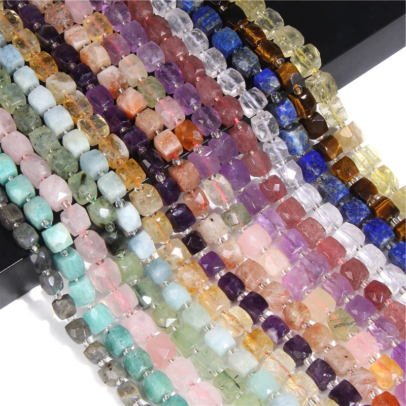 Natural Raw Mineral Stone Nugget Beads For Diy Jewelry Making Rose Clear Blue Quartz Beads For Jewelry Making Necklace Bracelet