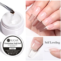 UR SUGAR 15ml Box Extension Nail Gel Jelly Pink White Clear UV Gel Hard Gel Extension Gel Nails Finger French Nail Art Manicure