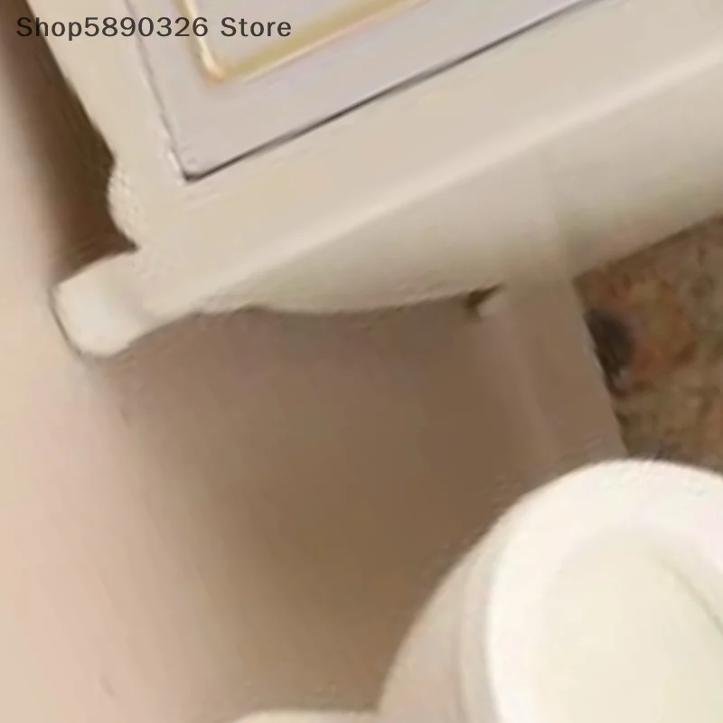 مجموعة مصغرة لبيت الدمى لخزانة حوض الاستحمام 1/12، مثالية لحمام بيت الدمى.