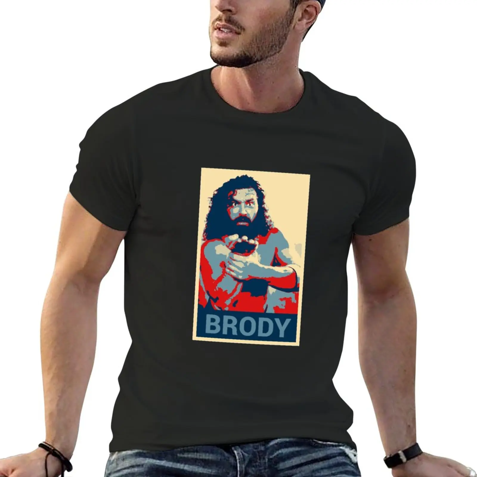 bruiser brody T-Shirt tops graphics summer top mens graphic t-shirts pack