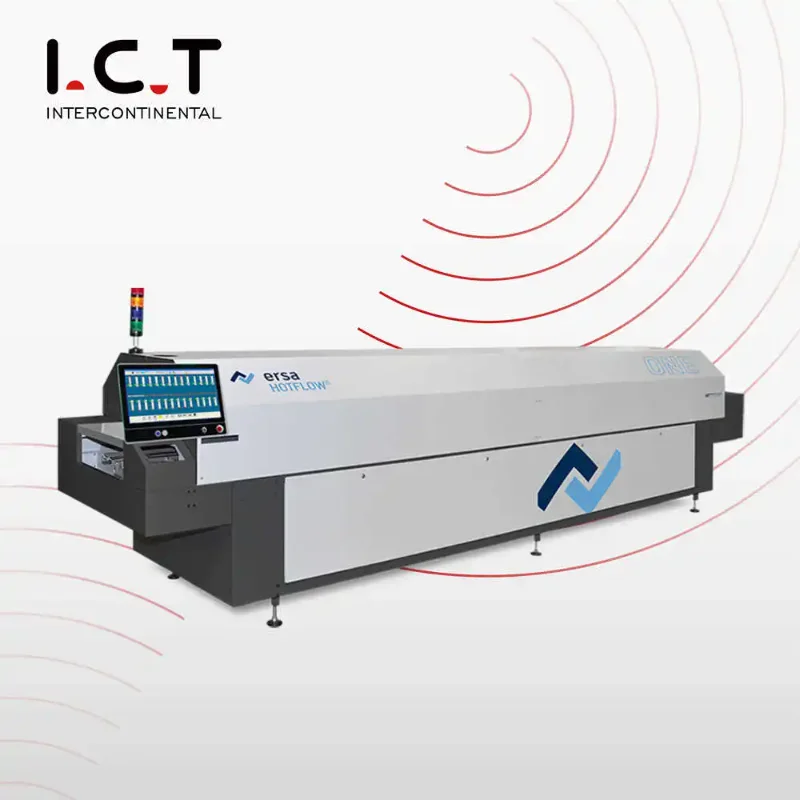 Hochs Tabiler TSM Reflow-Ofen Förder Kette Vakuum-Reflow-Ofen 4-Zonen-Leiterplattenmontage-Fördertisch Mit Breiter Kompatibilitä