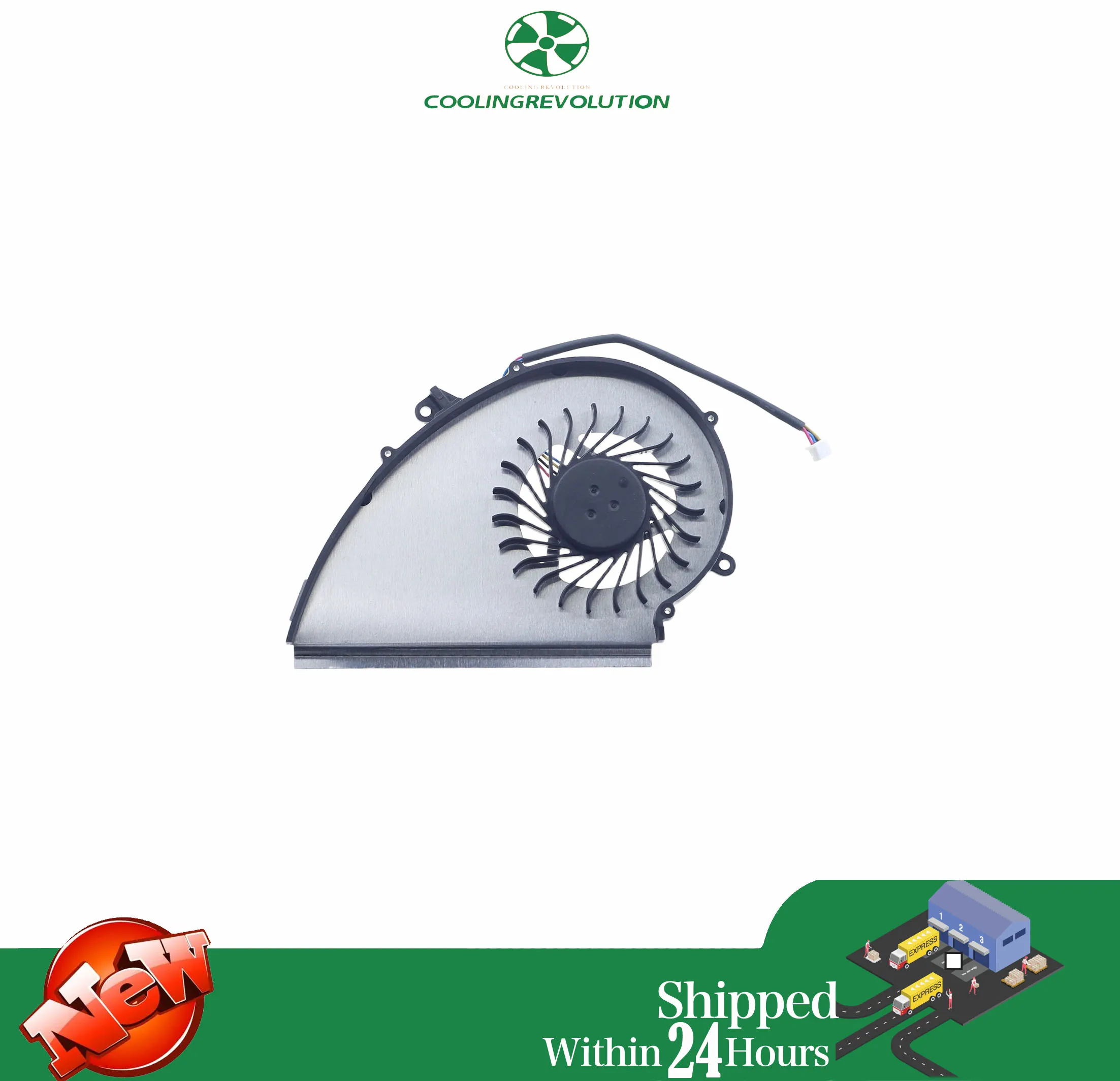 Laptop GPU Cooling Fan PAAD06015SL N372 DC5V 0.55A 4Pin for MSI GE72VR GP72VR