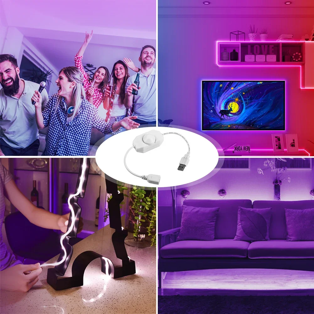 

5 В USB светодиодные ленты, диммер, регулятор яркости, сенсорный диммер, светодиодный диммер, контроллер затемнения