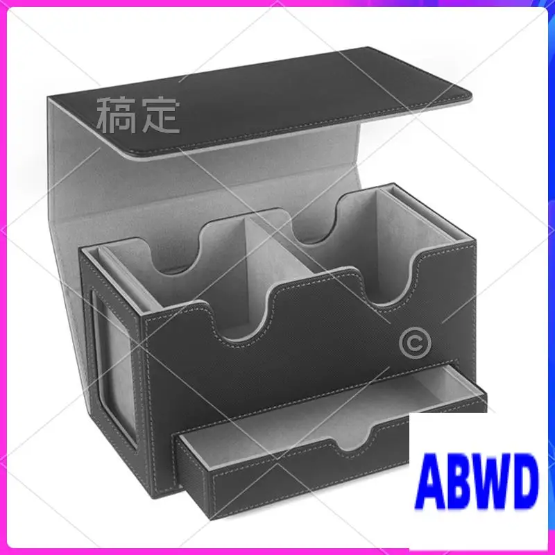 

WD-портативный игровой ящик для хранения магнитных карт, ящик для хранения ящиков с оглядом, держатель для карт для волшебных игровых карт