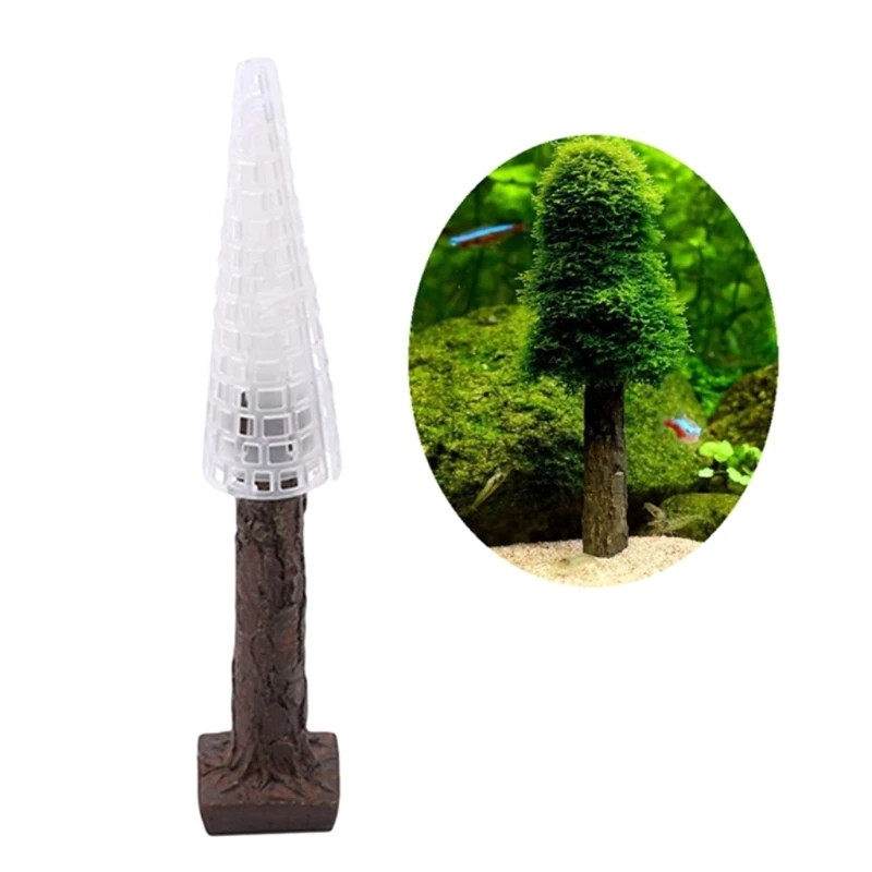 

Plastic Moss Holder for Aquarium Shrimp for Tank Planted Tanks Landscaping Accessories Aquatic Plants Shaping Brack