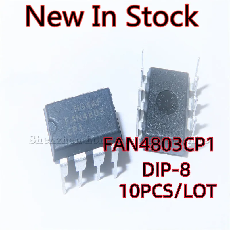 

10PCS/LOT FAN4803 FAN4803CP1 ML4803 DIP-8 Power management chip New In Stock