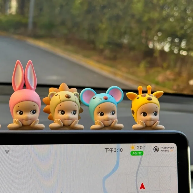 

Genuine Official Sonny Angel Car Doll Cute Blind Box Trendy Toy Figure Car Screen Figurine Collectible Birthday Gift For Girls