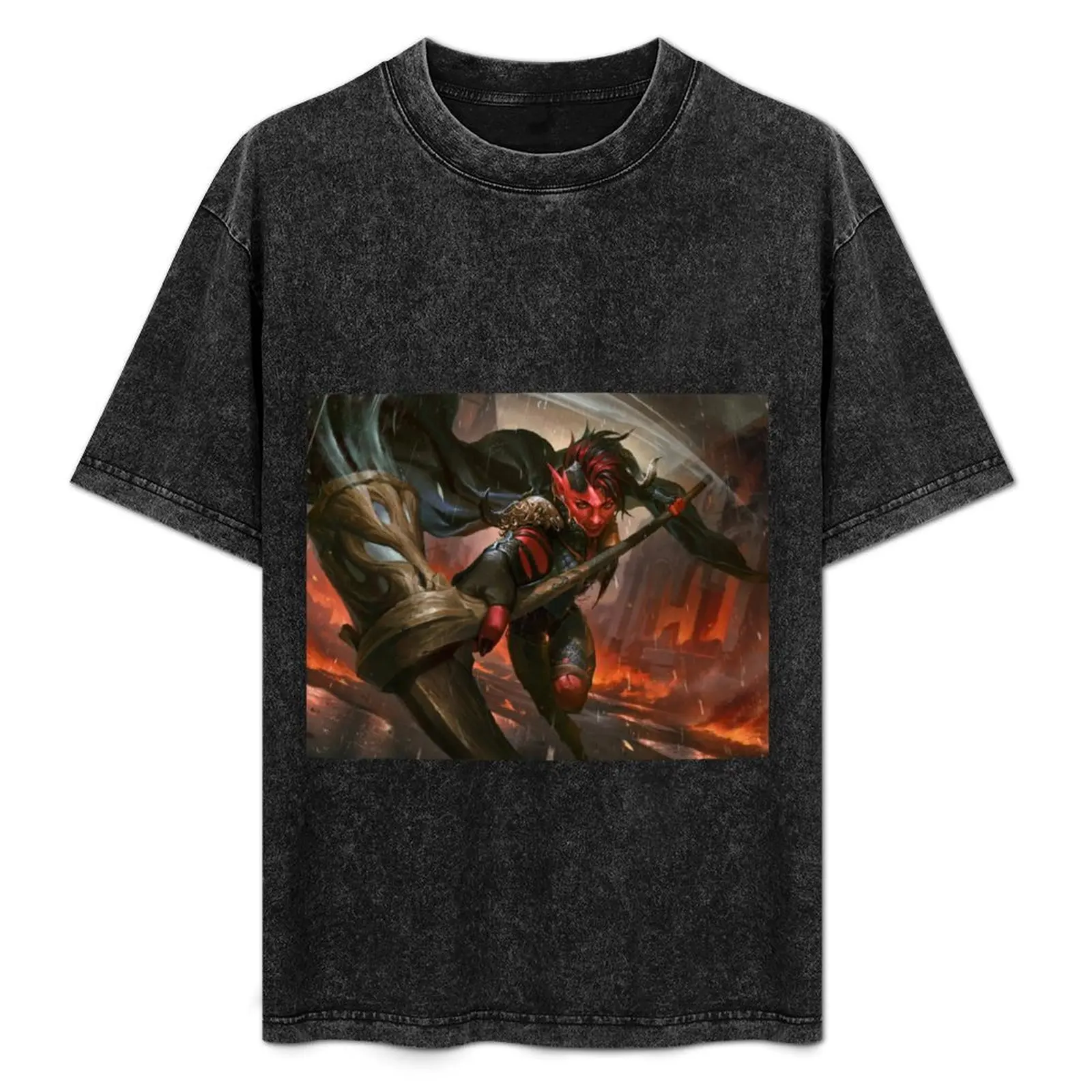 

Karlach, Fury of Avernus cool T-Shirt Casual Trendy Short Sleeve T-Shirt