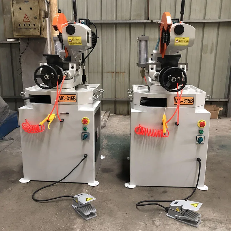 

2025 newFactory Дешевый ручной станок для резки труб 45/90 градусов Полуавтоматическая пневматическая циркулярная пила для резки труб и труб