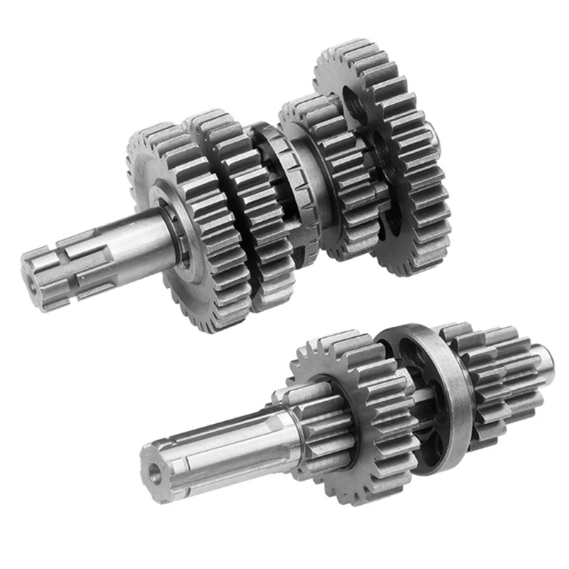 4X Main Counter Shaft With Reverse (3 Forward Plus 1 Reverse Gear) For 110-125CC ATV Dirt Bike Horizontal Engine Parts