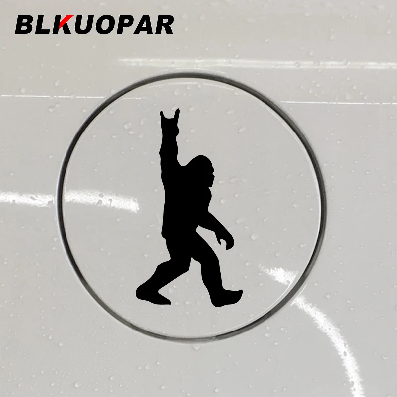 BLKUOPAR Sasquatch Monkey Silhouette Car Stickers Die Cut Occlusion Scratch Decals Trunk Motorcycle Decor Graphics Car Styling