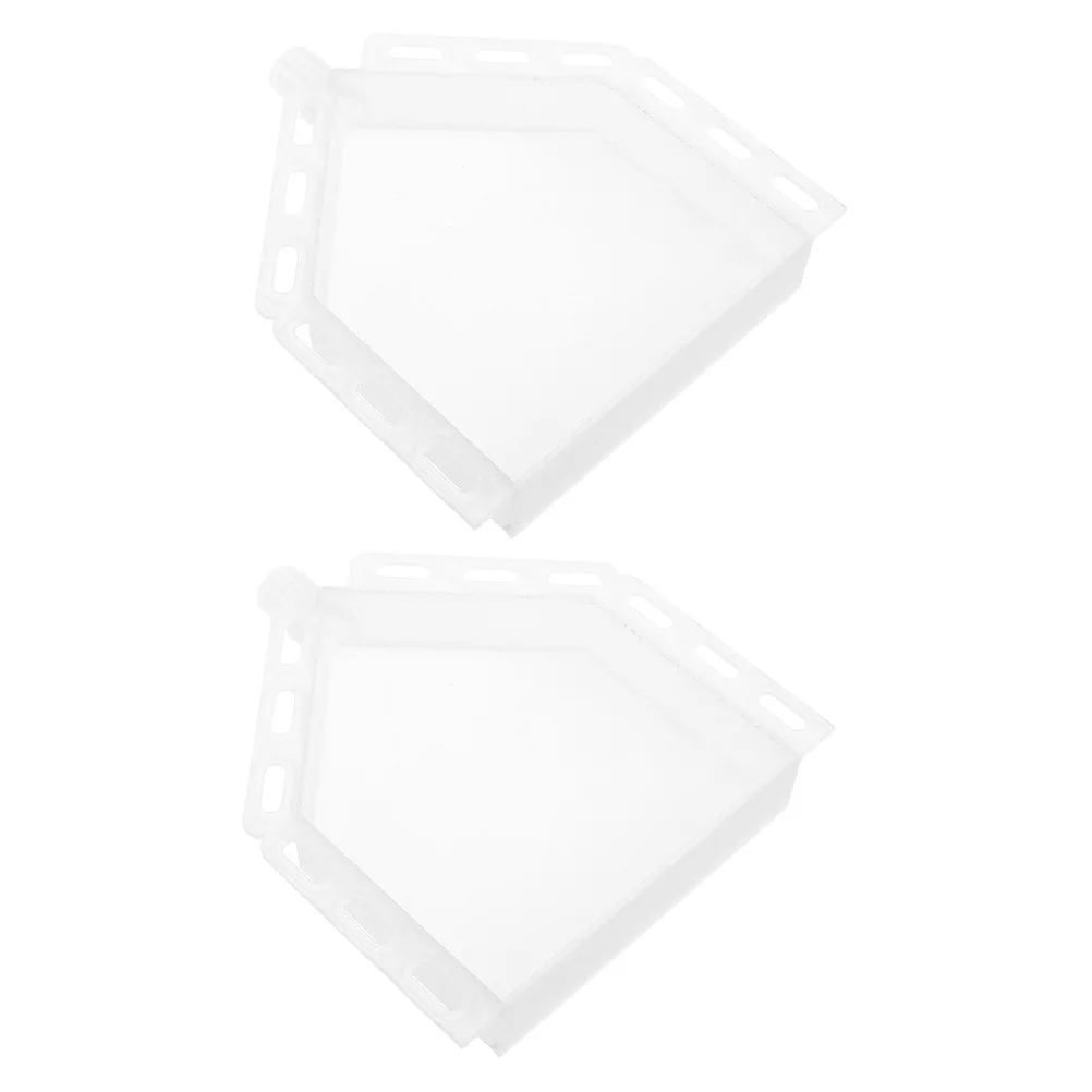 2 قطعة كبيرة التيار المتناوب بالتنقيط عموم البلاستيك المكثف استنزاف صينية الطقس مقاومة العالمي صالح لنماذج مكيف الهواء المتعددة