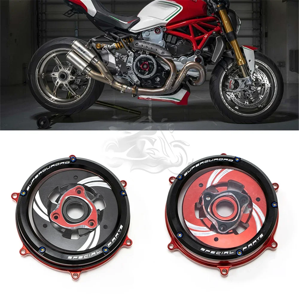 Clear Engine Protection Cover Motorcycleit FIT for Ducati 1299 959 Panigale 1199 R S 2012 - 2019 2015-16 Protector 2017-18 2013