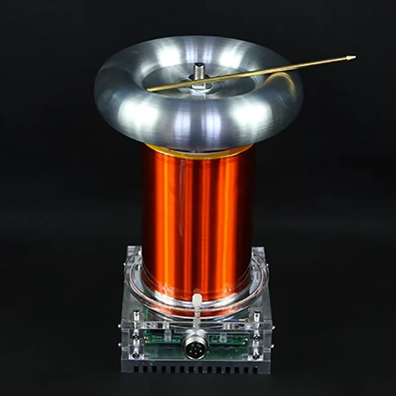 AC110-240V SSTC Music Tesla Coil DIY Finished High Frequency Generator 250W Arc Length 20cm