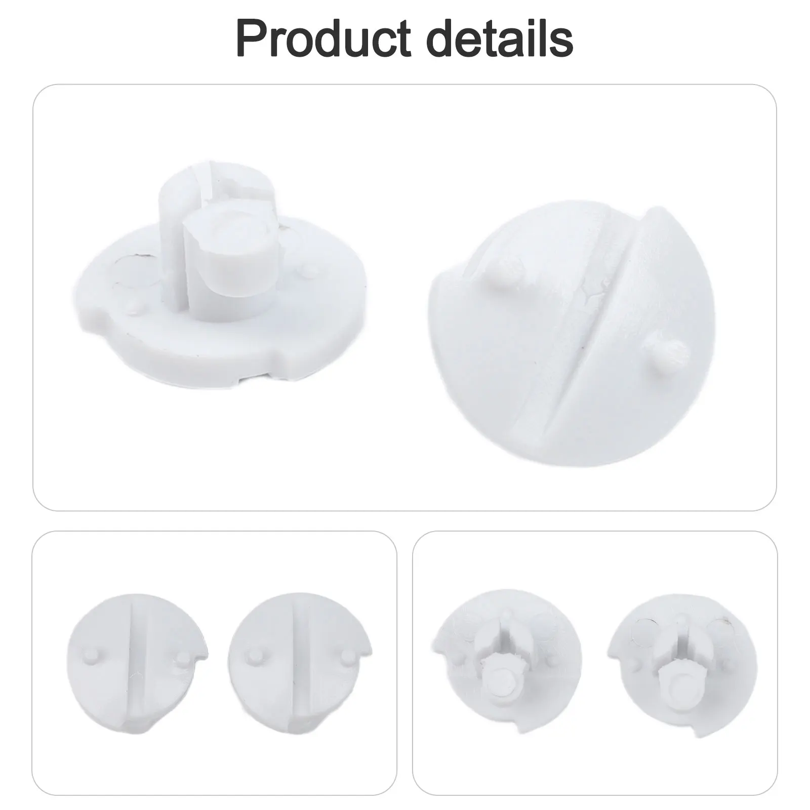 2 Pack ABS Fridge Closing Clip For Dometic For Caravan For Motorhome RV Refrigerator Lock DS295176600 RV Parts