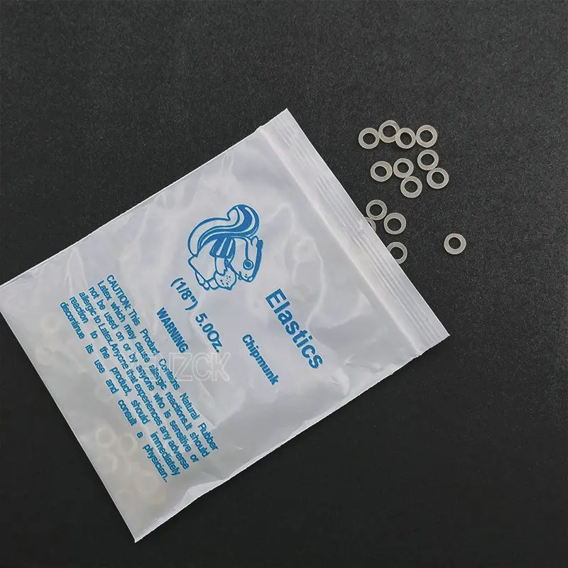 Dental Super Elastics Latex Zahnspangen Gummibänder 5Oz Kieferorthopädische Ligationsring Ortho-Behandlungsmaterialien – Detail 10