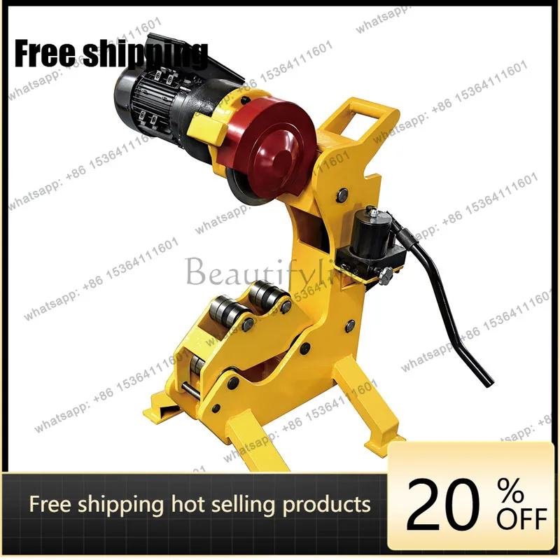 Factory Direct Sales 2-12 inch electric hydraulic sparkless cold cutting 325mm pipe cutting machine QG12C