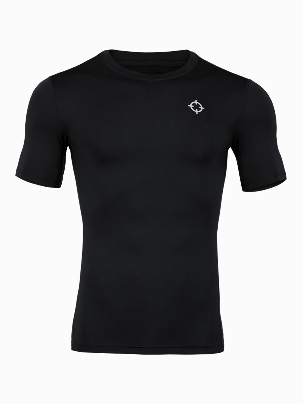 

Быстросохнущая футболка для бега, компрессионная футболка для баскетбола, мужская быстросохнущая футболка черного цвета, футболка для бодибилдинга, тренировок и занятий в спортзале.