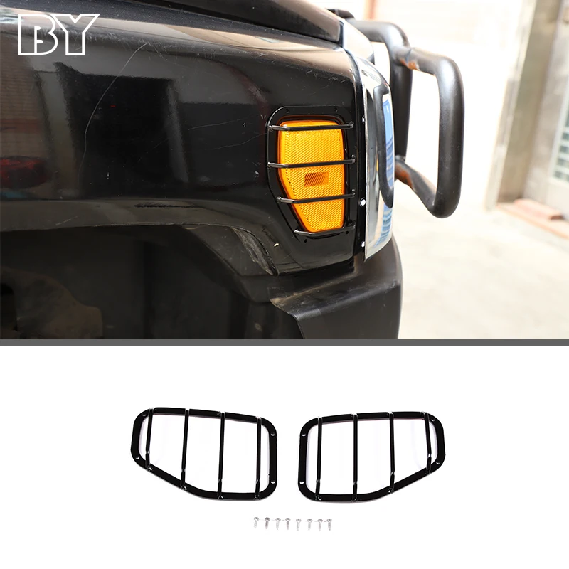 

2Pcs Car Side Signal Turn Lamp Light Turning Lights Cover Trim Sticker For Hummer H3 2005-2009 Accessories