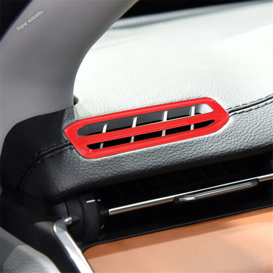 

Engine Start Stop Button / Air Condition AC Outlet / Window Lift / Gear Shift Cover Trims Interior For Jeep Compass 2021 - 2023