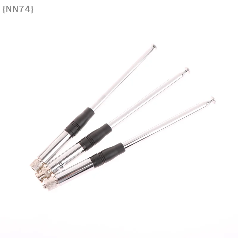 【feb-nn74】-walkie-talkie-27mhz-cb-com-antena-telescopica-retratil-de-alto-ganho-e-conectores-sma-femea-sma-macho-e-bnc