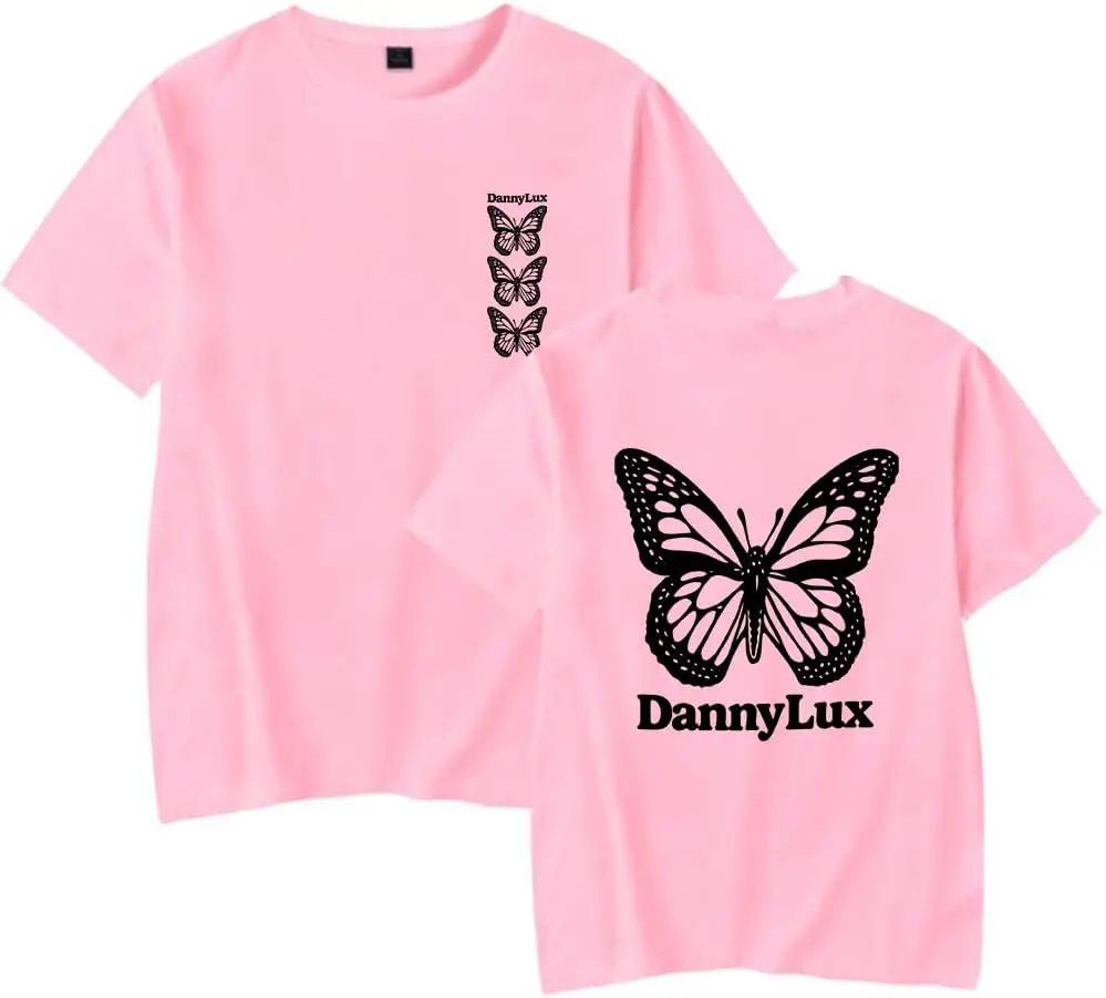 

Dann Lux Merch T-Shirt Short Sleeve Classic Print Unisex Tee Top