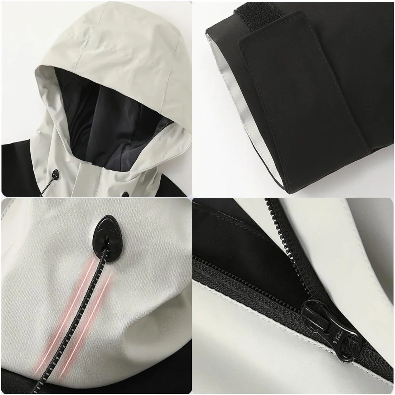 Winter Casual Windproof Hooded Down Jacket Custom Printed Embroidery Company Logo High Quality Men's Hiking Outdoor Jacket 4xl