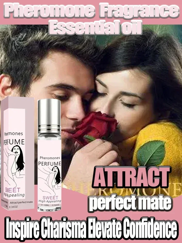 Perfume portátil de feromonas para hombres y mujeres, Bola de fragancia de aceite para adultos, Perfume para coqueteo sexual, esencial