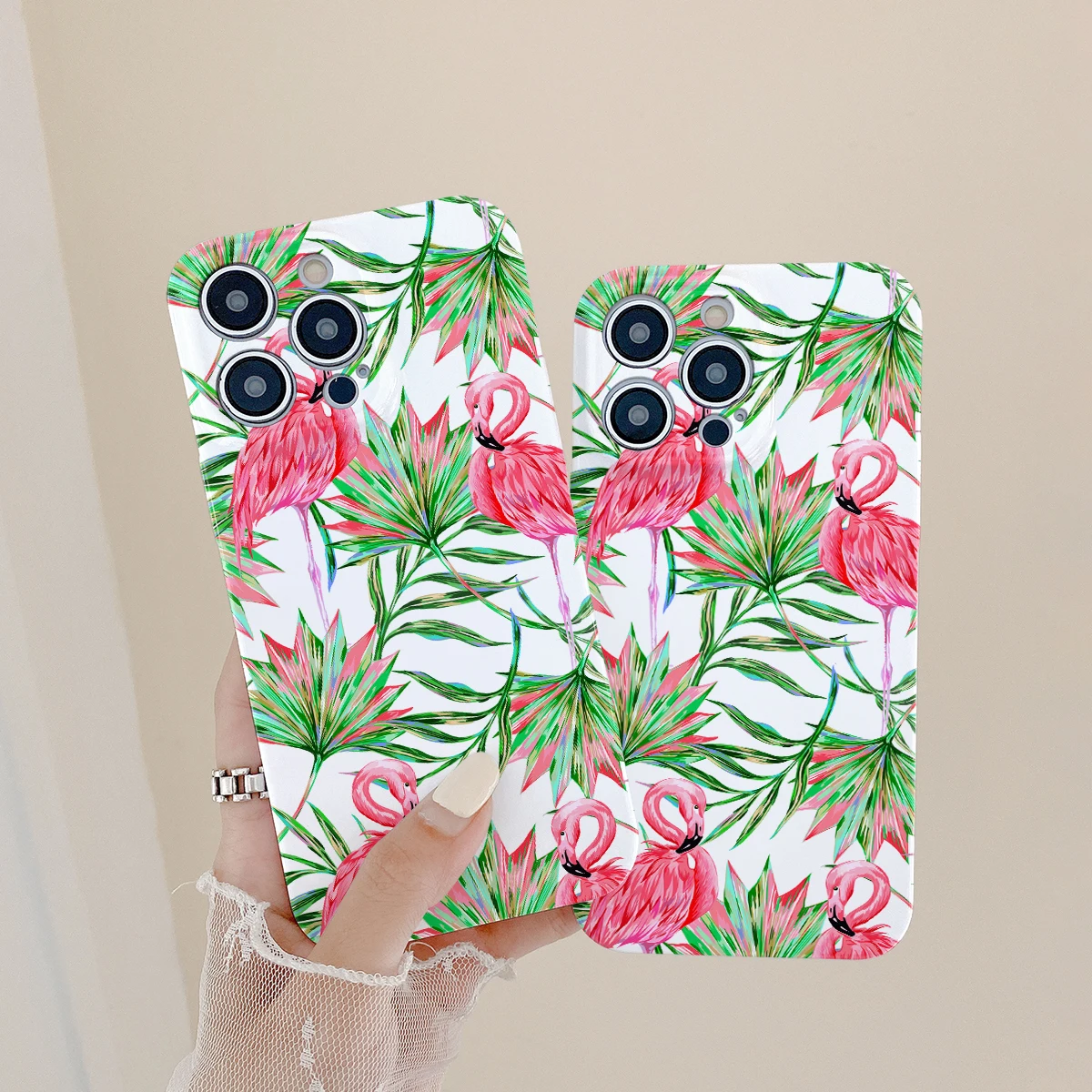 Popular Tropical plant phone case For iPhone 15 14 13 12 11 Pro Max Summer Beach style ShockProof Anti-fall lens ProtectiveCover