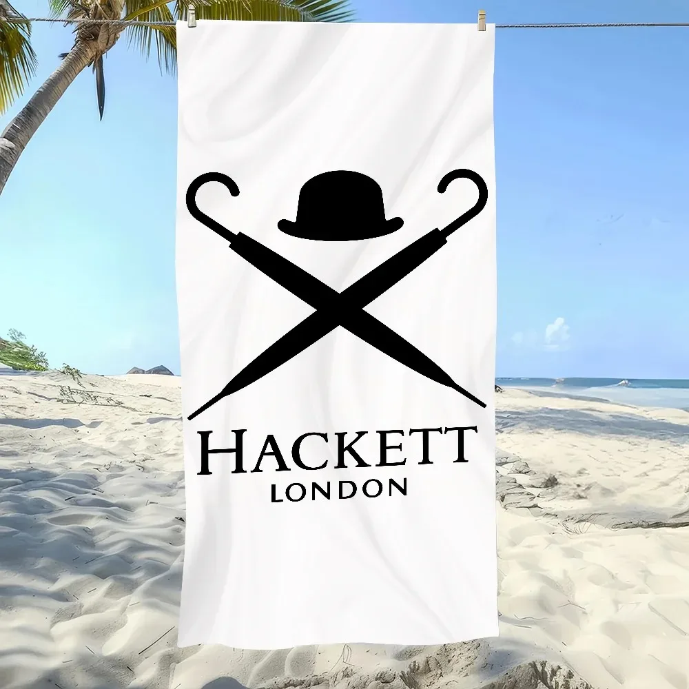 Toalla H-Hacketts-S Suave para Piscina, Regalo, Viajes, Fitness, Ducha, Camping, Secado Rápido, Deportes, Playa
