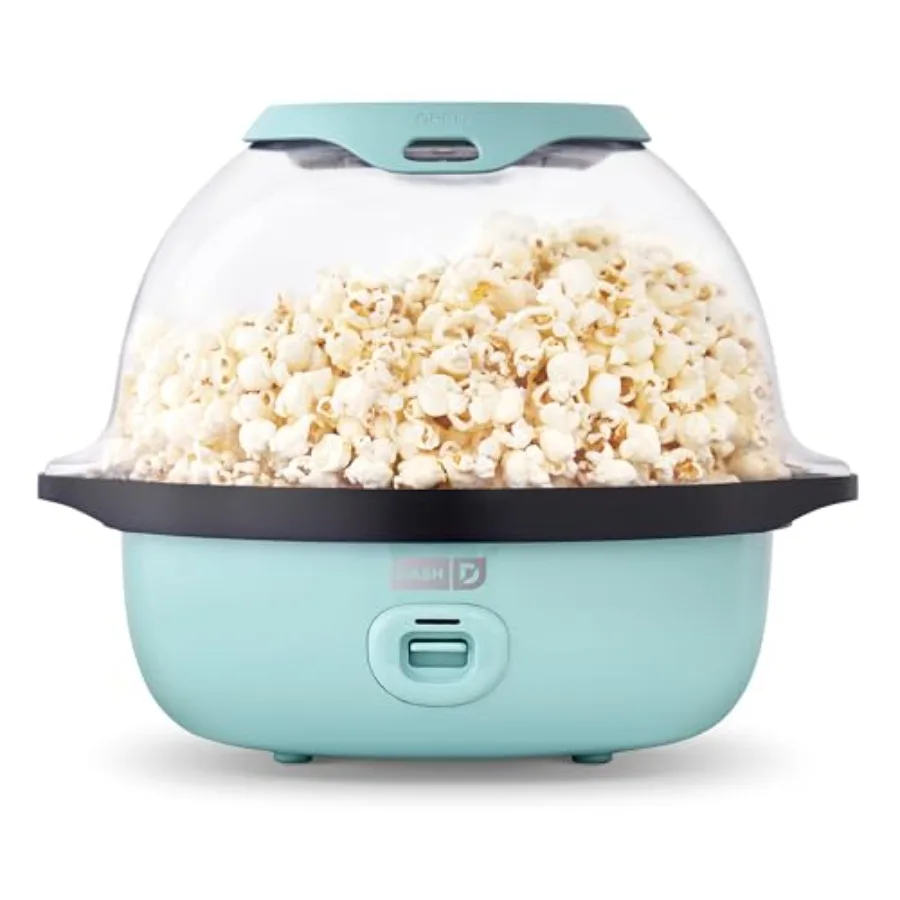 

Умная электрическая машина для приготовления попкорна SmartStore Deluxe с функцией перемешивания, подогревом масла, поддоном для разогрева масла и прозрачной чашей для подачи/хранения