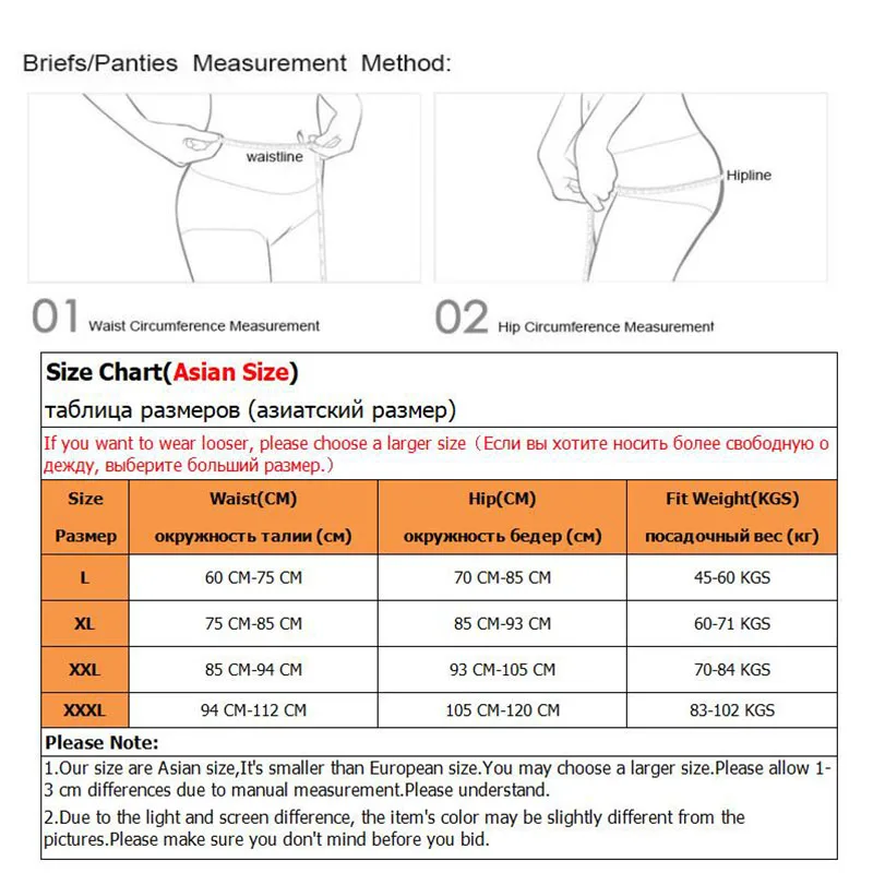 3 Pcs/Lot High Waist Underwear Women Panties Cotton Lace Briefs Girls Soft Seamless Underpants Sexy Pantys For Women Female