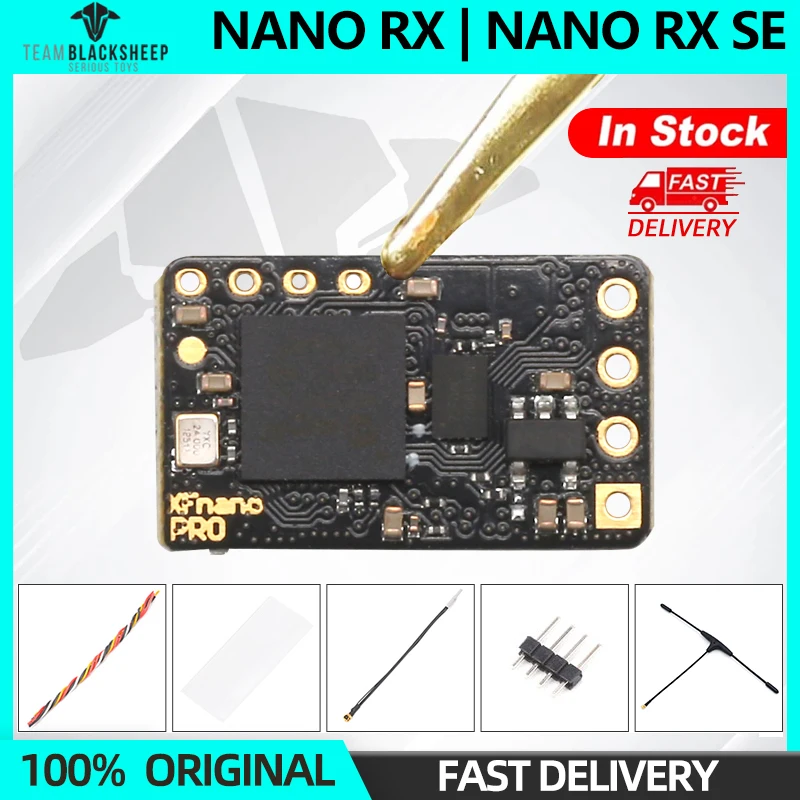 1/2PCS TBS CROSSFIRE NANO RX /(SE) FPV Receiver Long Range CRSF 915MHz Radio System RC FPV Accessories TEAM BLACKSHEEP ORIGINAL