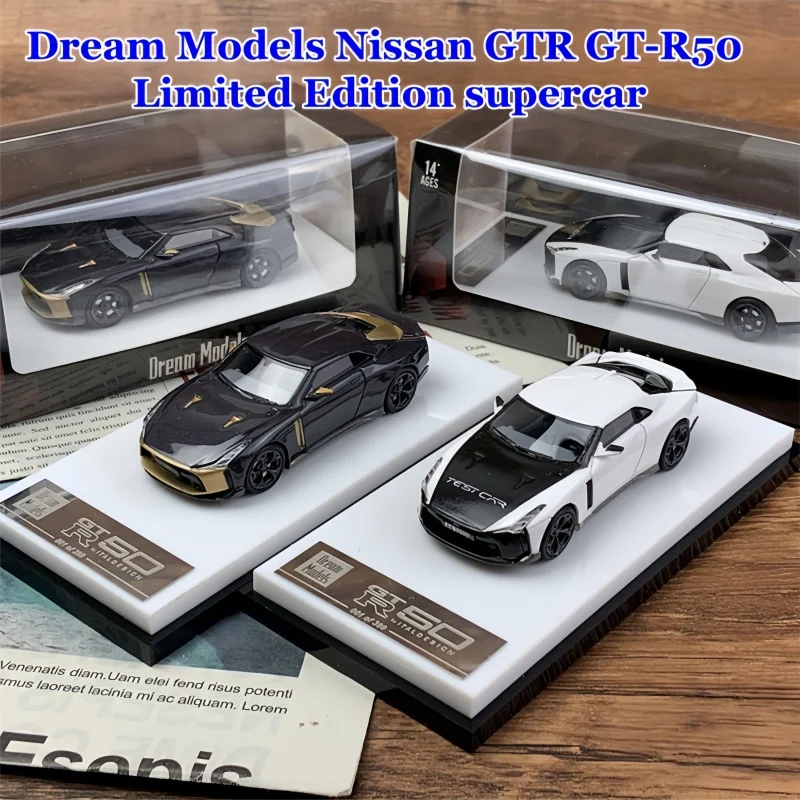 1-64-gtr-gt-r50-supercoche-de-edicion-limitada-modelo-de-coche-de-resina-estatica-adorno-coleccionable-juguete-personalizado