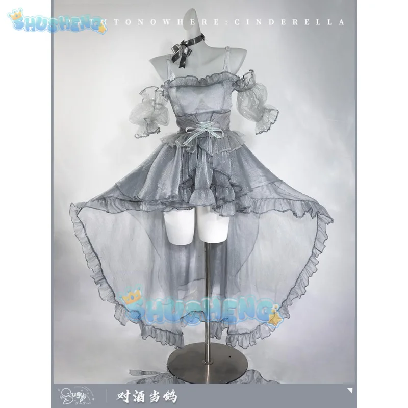 Goddess Of Victory: Nikke Cinderella Crystal Princess Cosplay Costume Cos Game Anime Party Uniform Hallowen Play Role Clothes