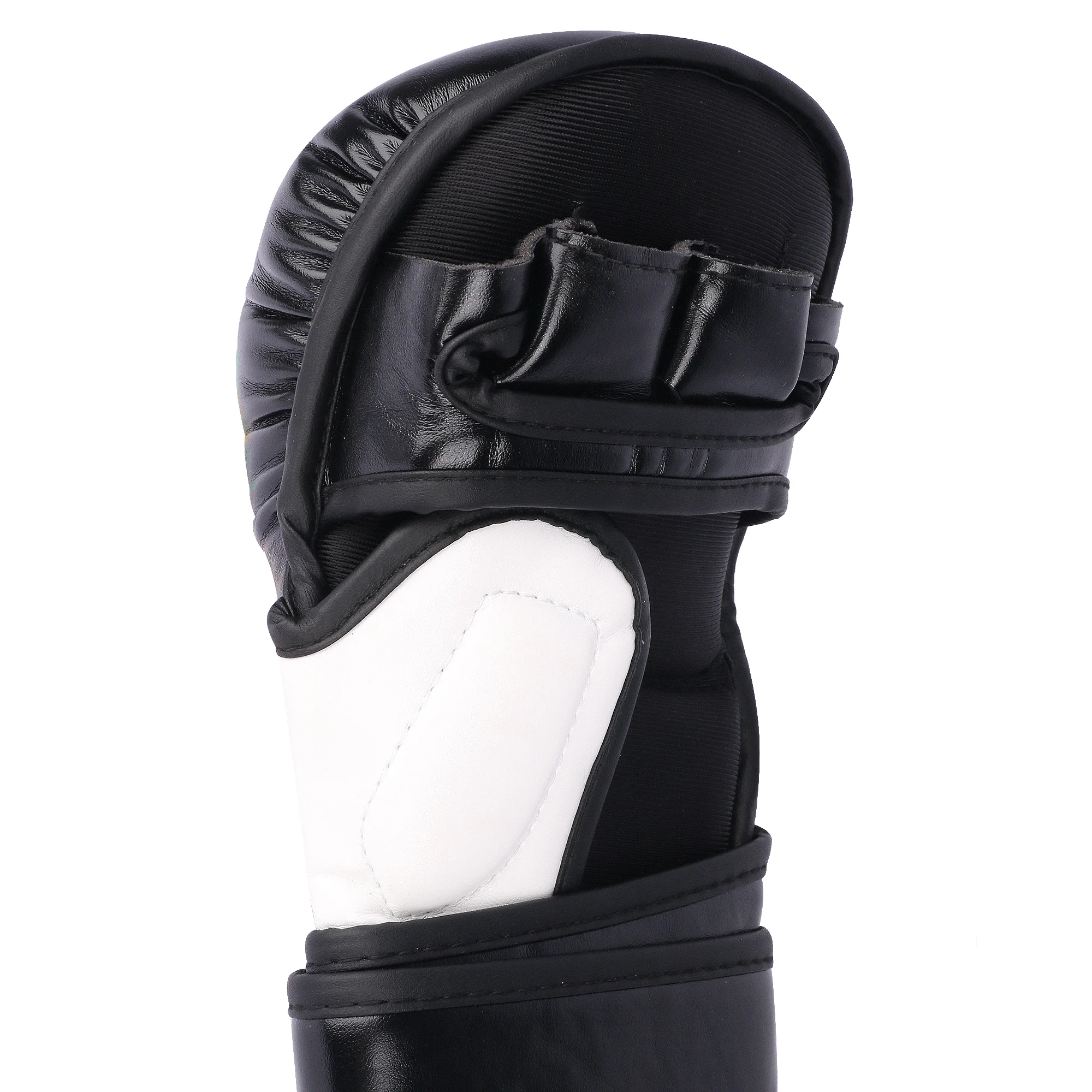 Professionelle MMA Halbfinger-Kampfboxhandschuhe, verdickte Sanda Free Fighting Mixed Martial Arts Trainingshandschuhe – Detail 16