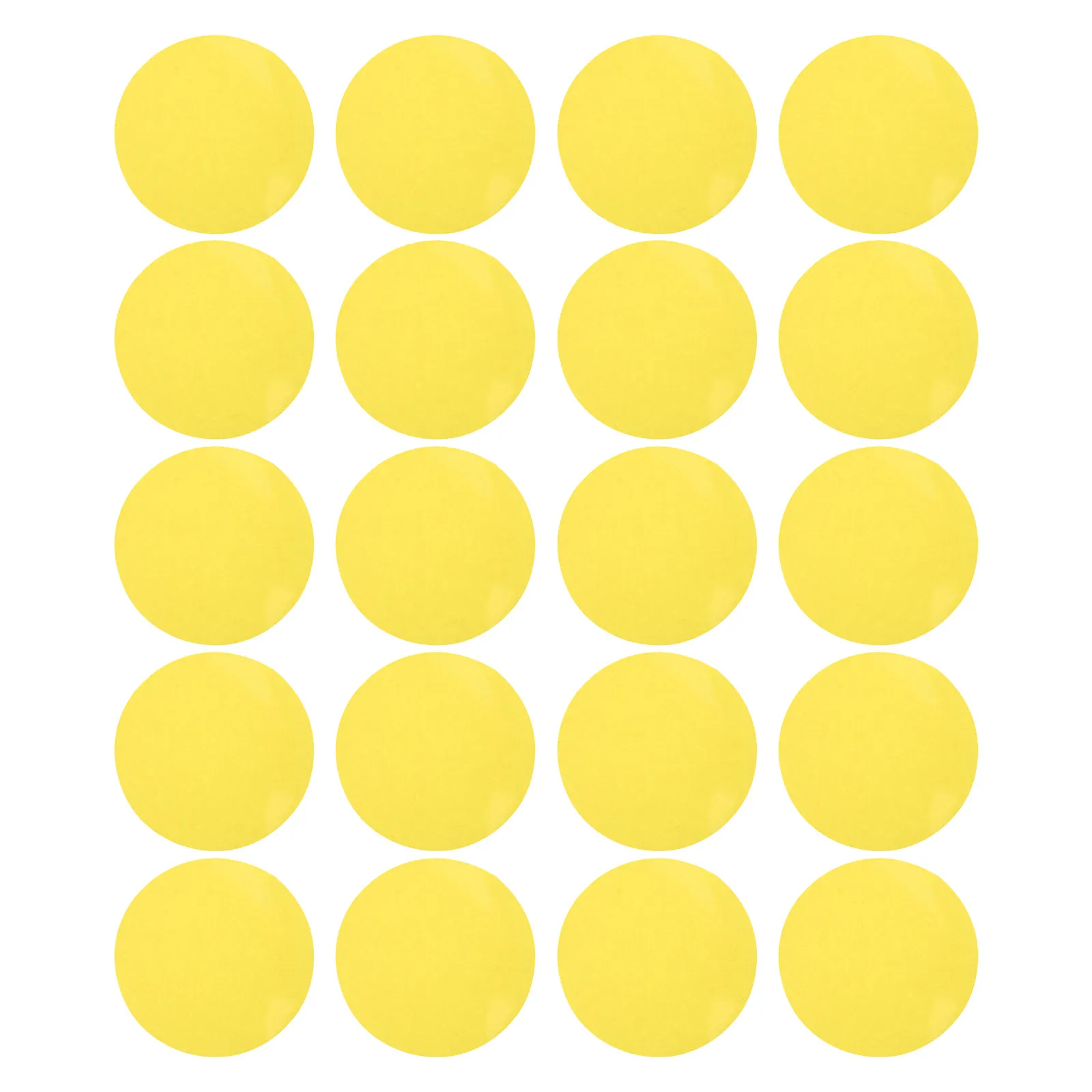 20Pcs Colored Light Lens Filters Peel Stick Light Diffuser Film 2.6in Round Color Correction Sheets for Home Ambiance Warm LED